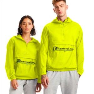 Men’s Neon Anorak Windbreaker
